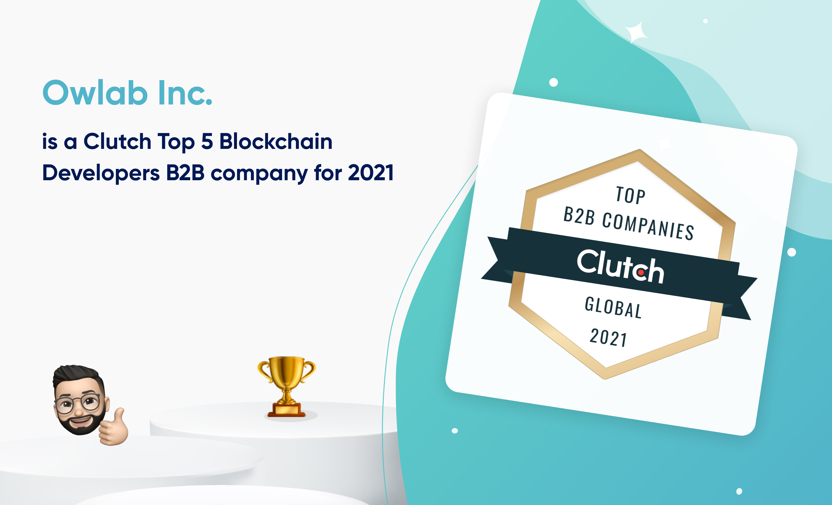Owlab Inc. is a Clutch Global Top 5 Blockchain Developers B2B Company for 2021