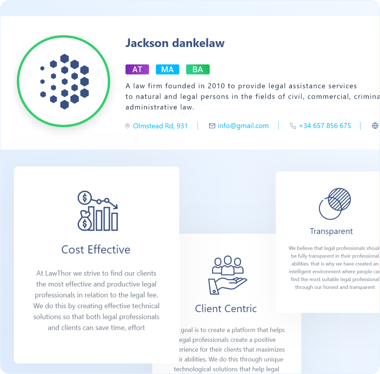 template workspaces